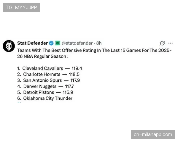 防守数据价值凸显：Stat Defender统计关键时刻防守效率成为球队评估新指标